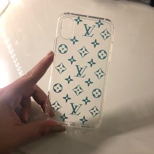 iPhone X clear logo case